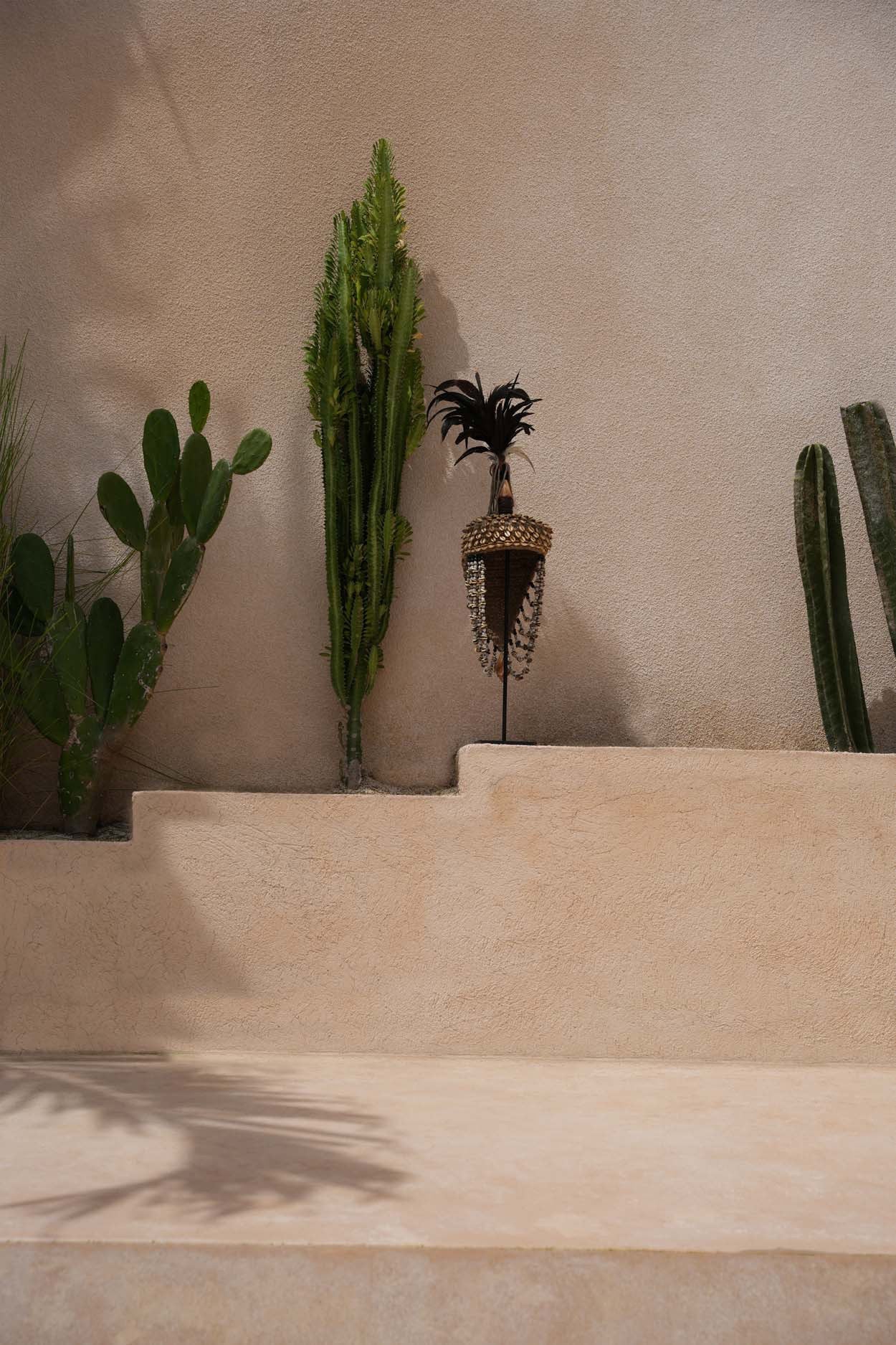 The Shell Hat on Stand - Natural Black