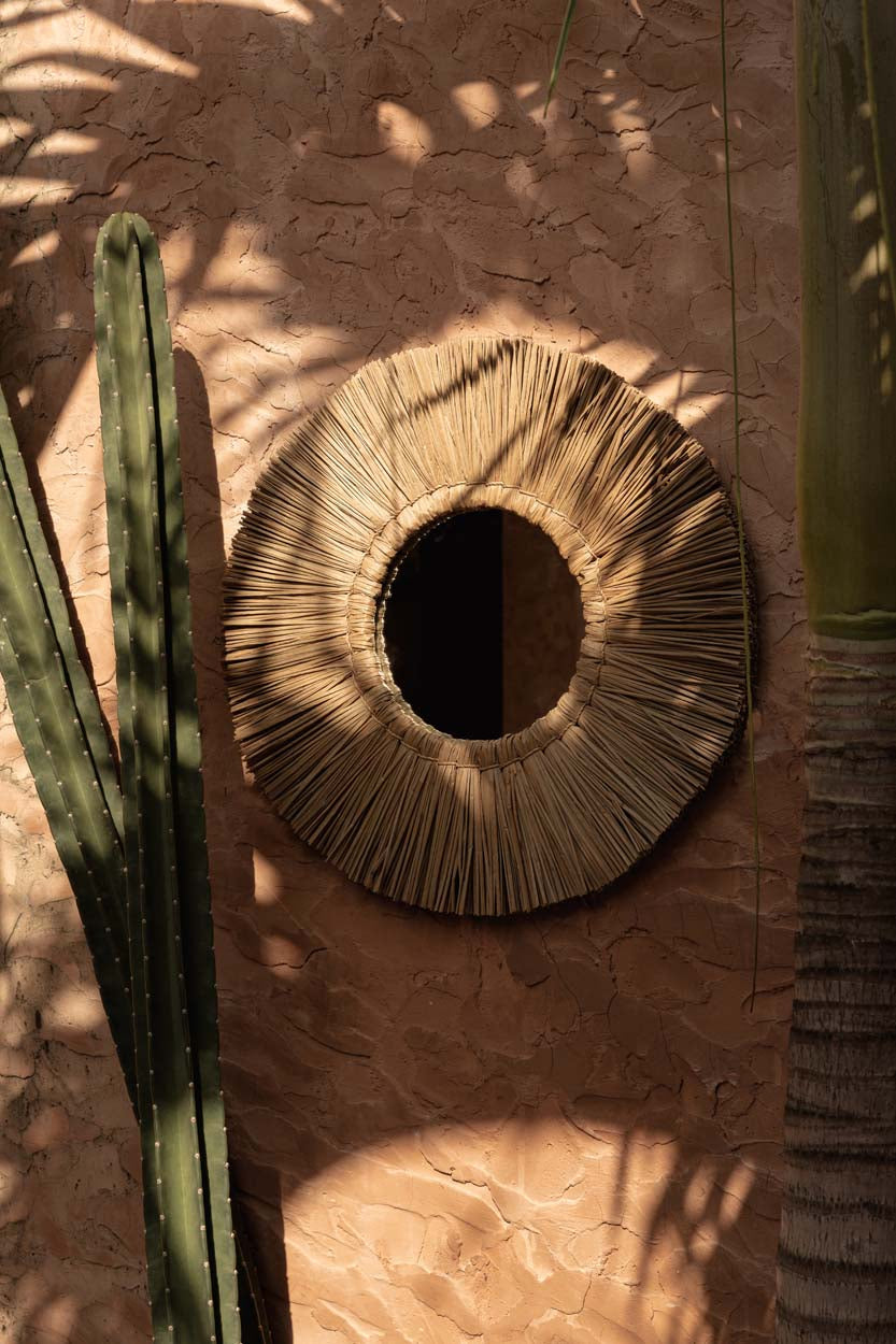 The Alang Alang Mirror - Natural - L