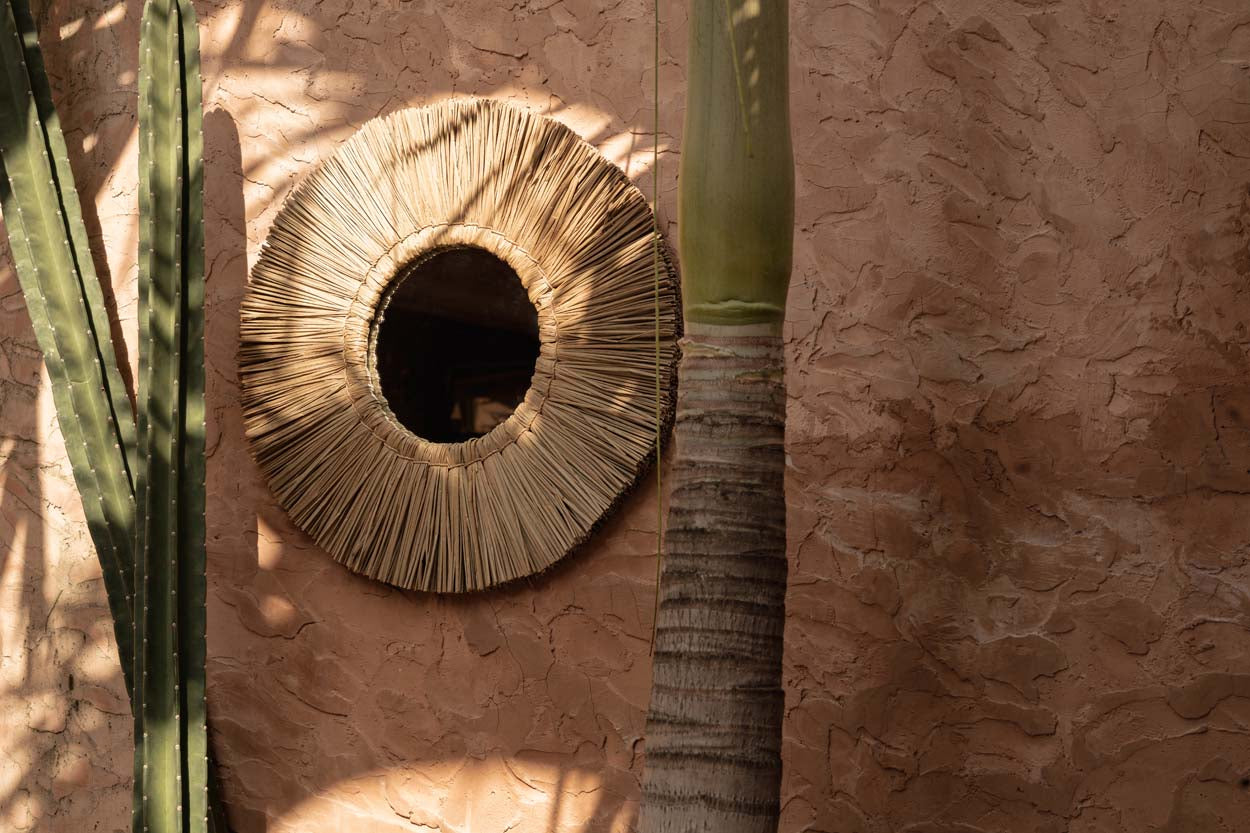 The Alang Alang Mirror - Natural - L