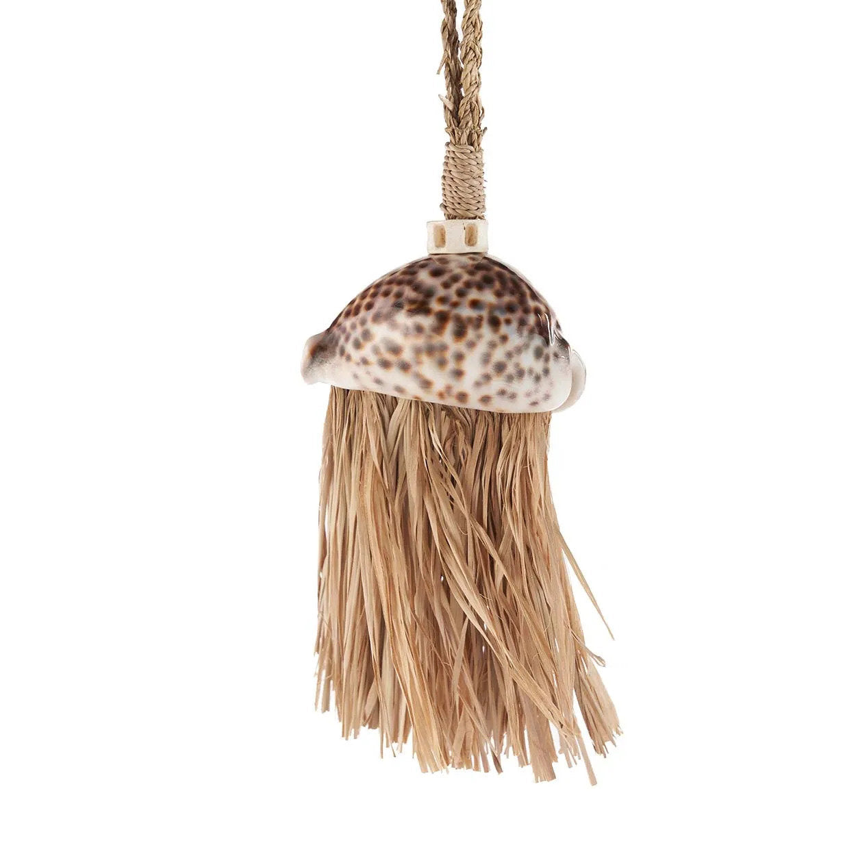 "The Raffia Lupina Tassel - Natural"