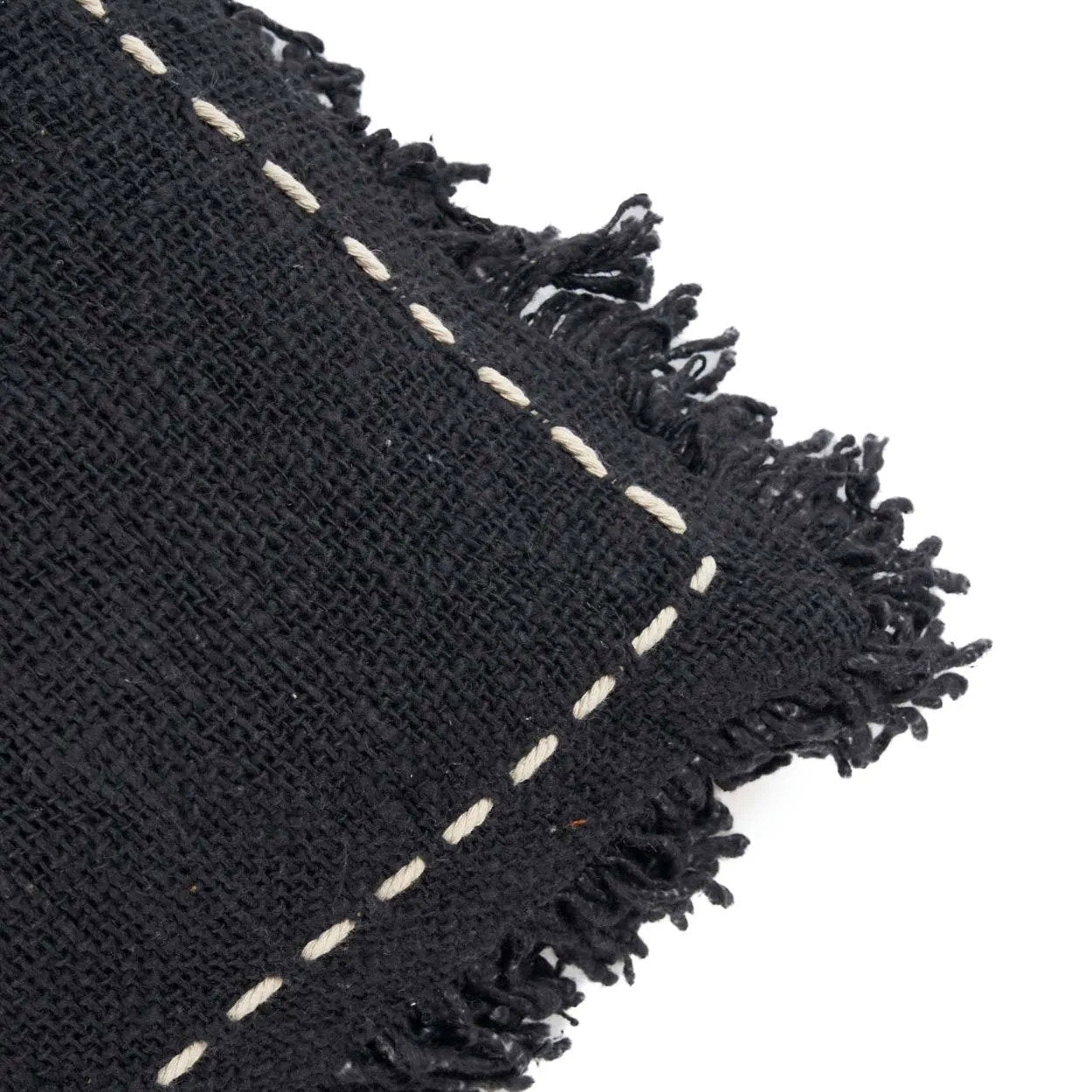 The Kasbah Cushion Cover - Black White