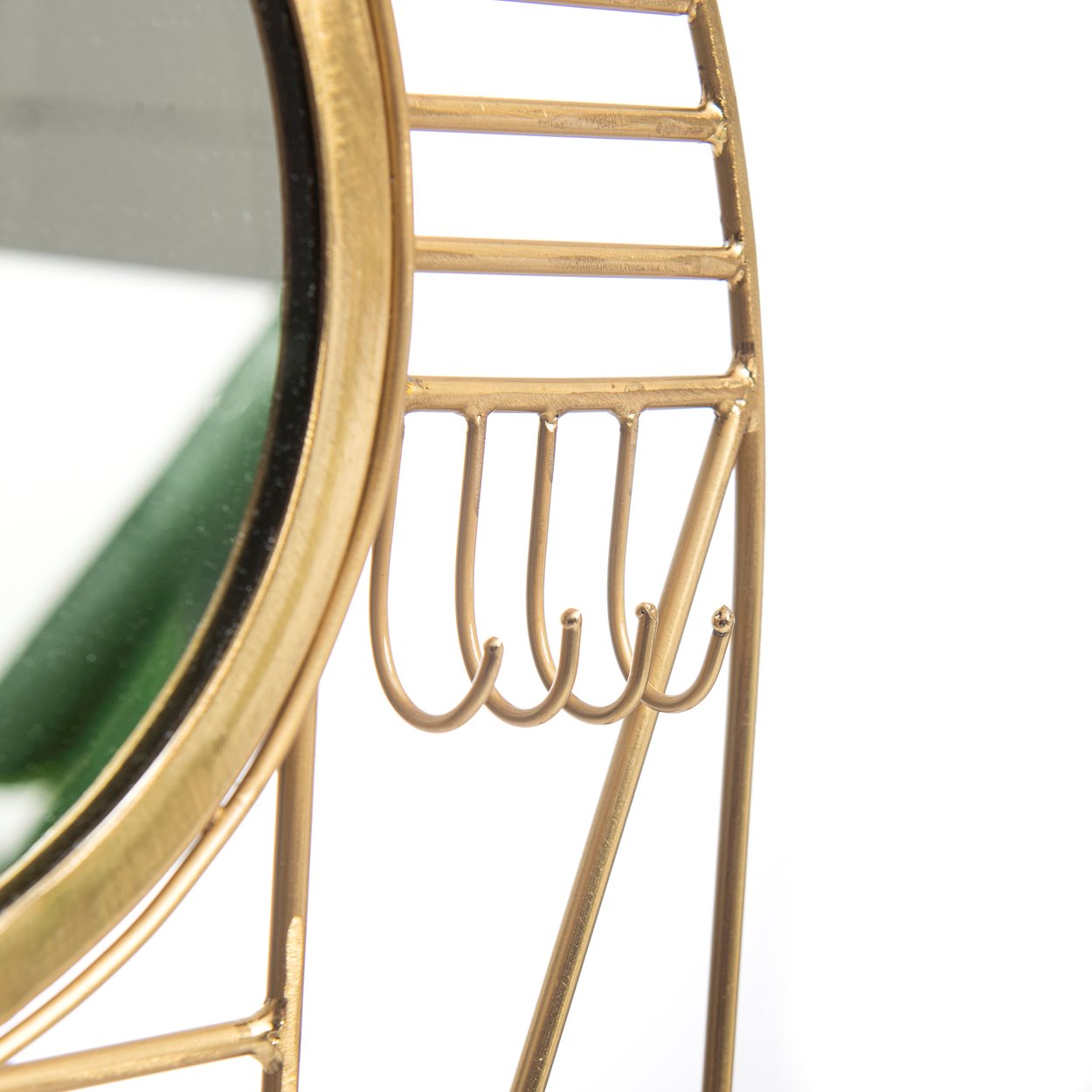 Do I Look Pretty" Wall Hanger - Brass