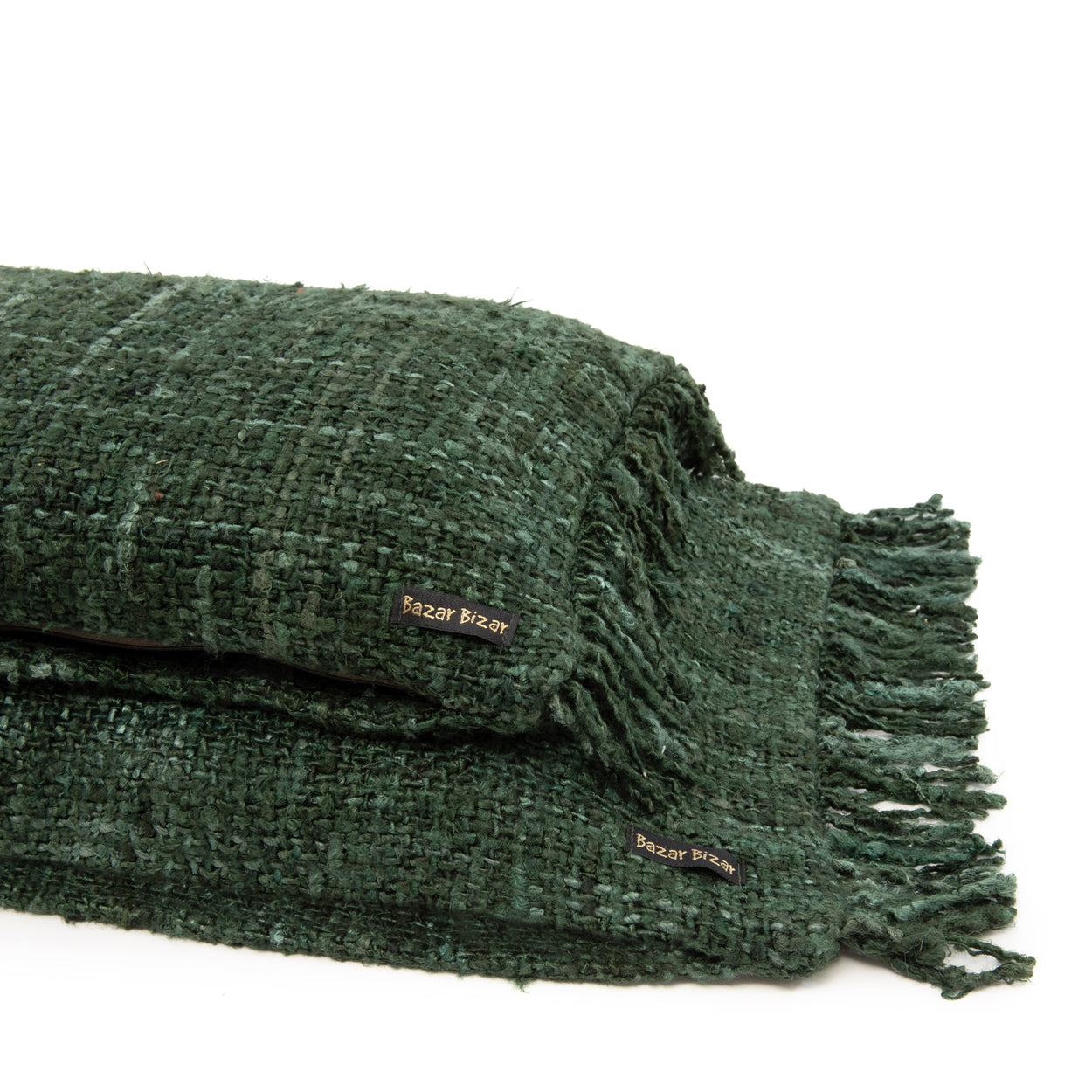 The Oh My Gee Cushion Cover - Forest Green - 35x100_40
