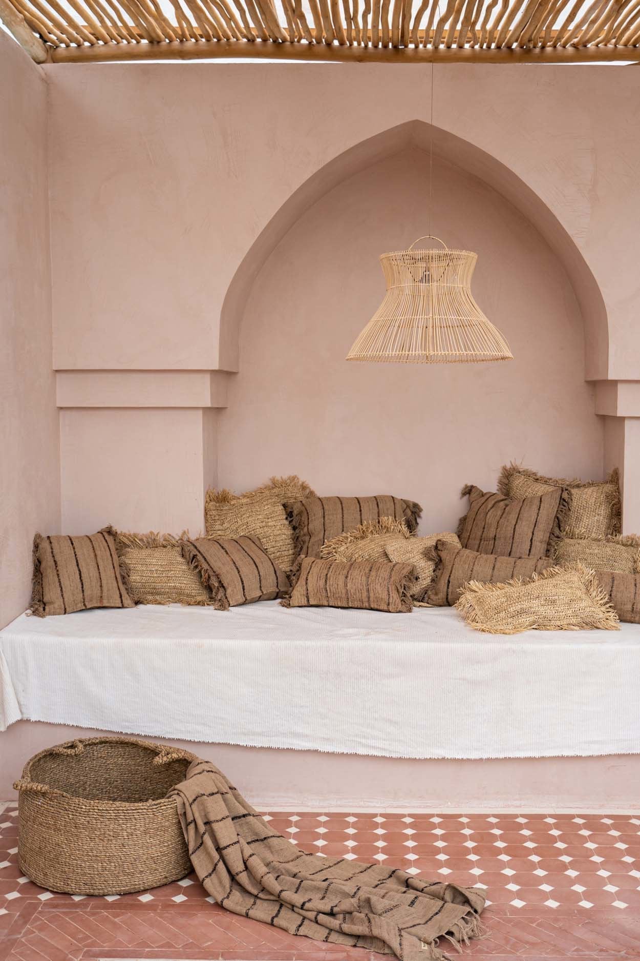 "The s'il vous Plaid - Beige Black"