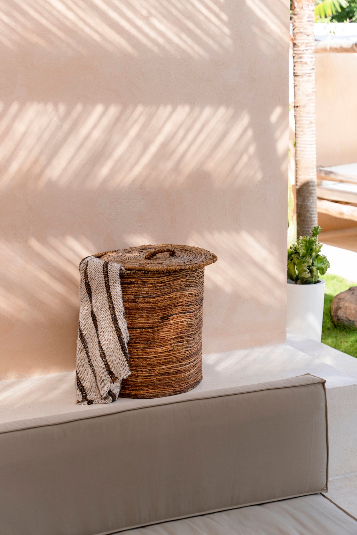 "The s'il vous Plaid - Bohemian White"