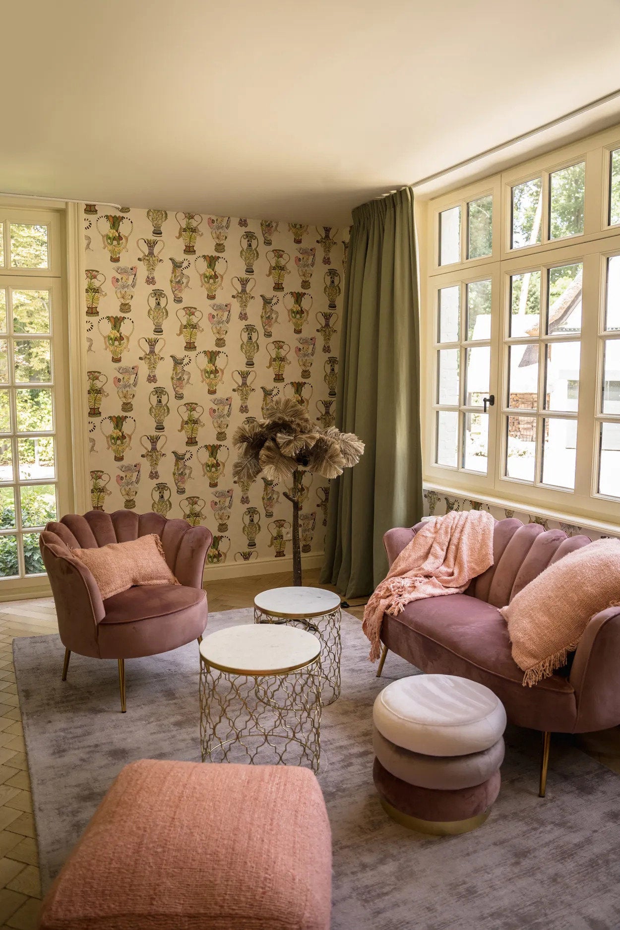 The s'il vous Plaid - Salmon Pink_40