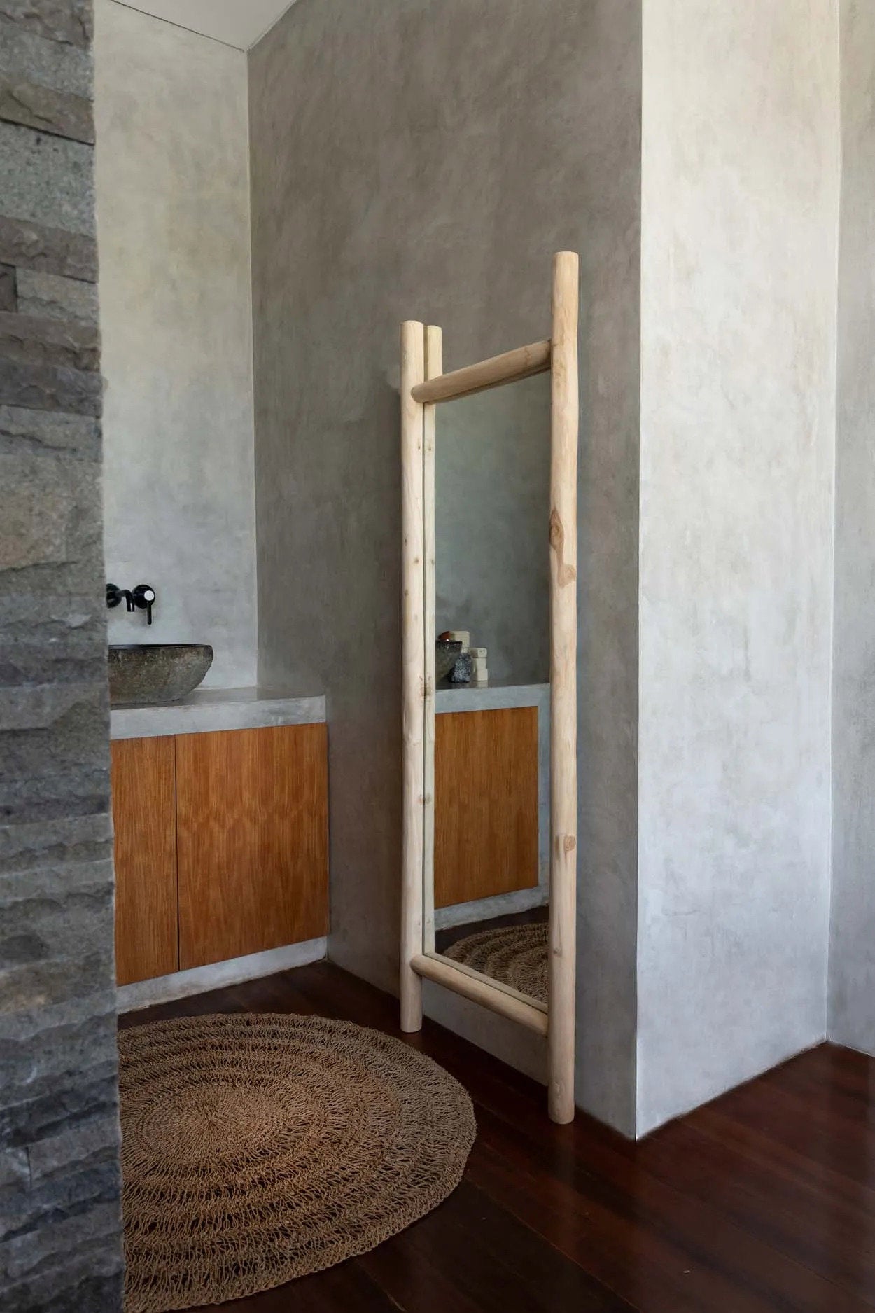 The Island Dressing Room Mirror - Natural