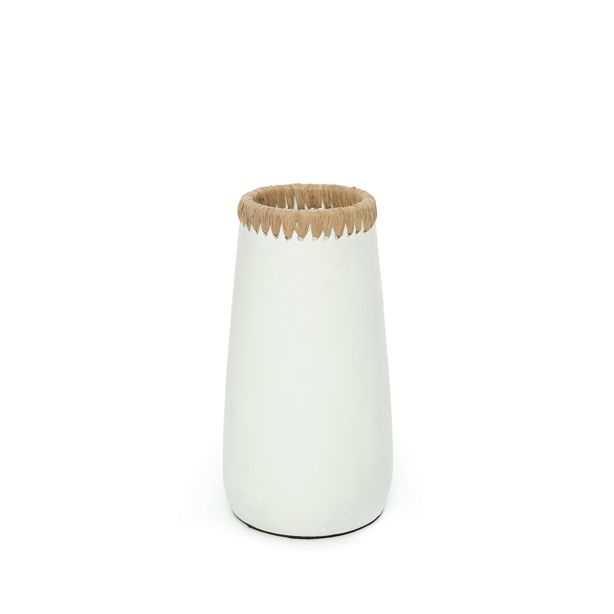 The Sneaky Vase - White Natural - M