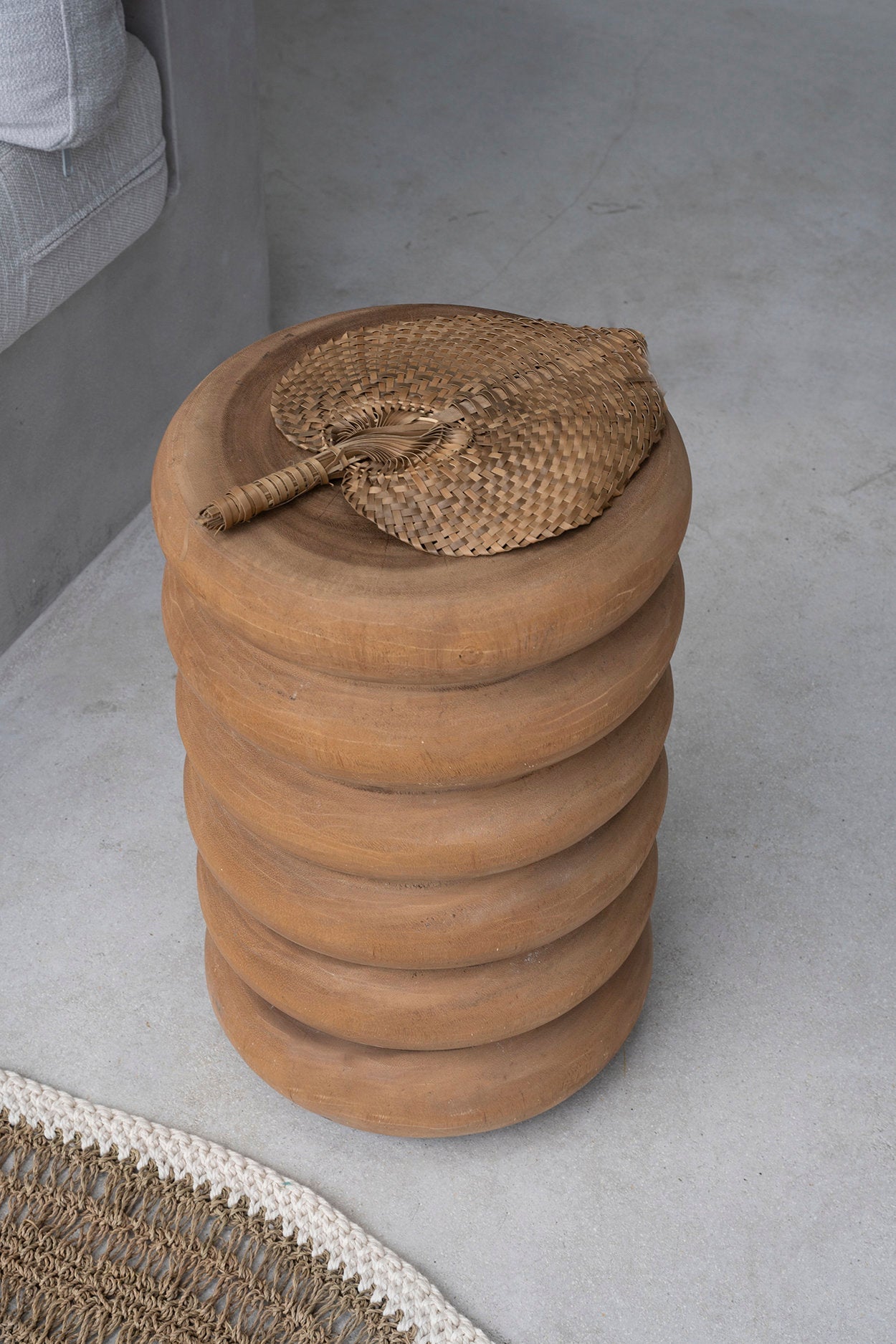 "The Umiko Stool - Natural"