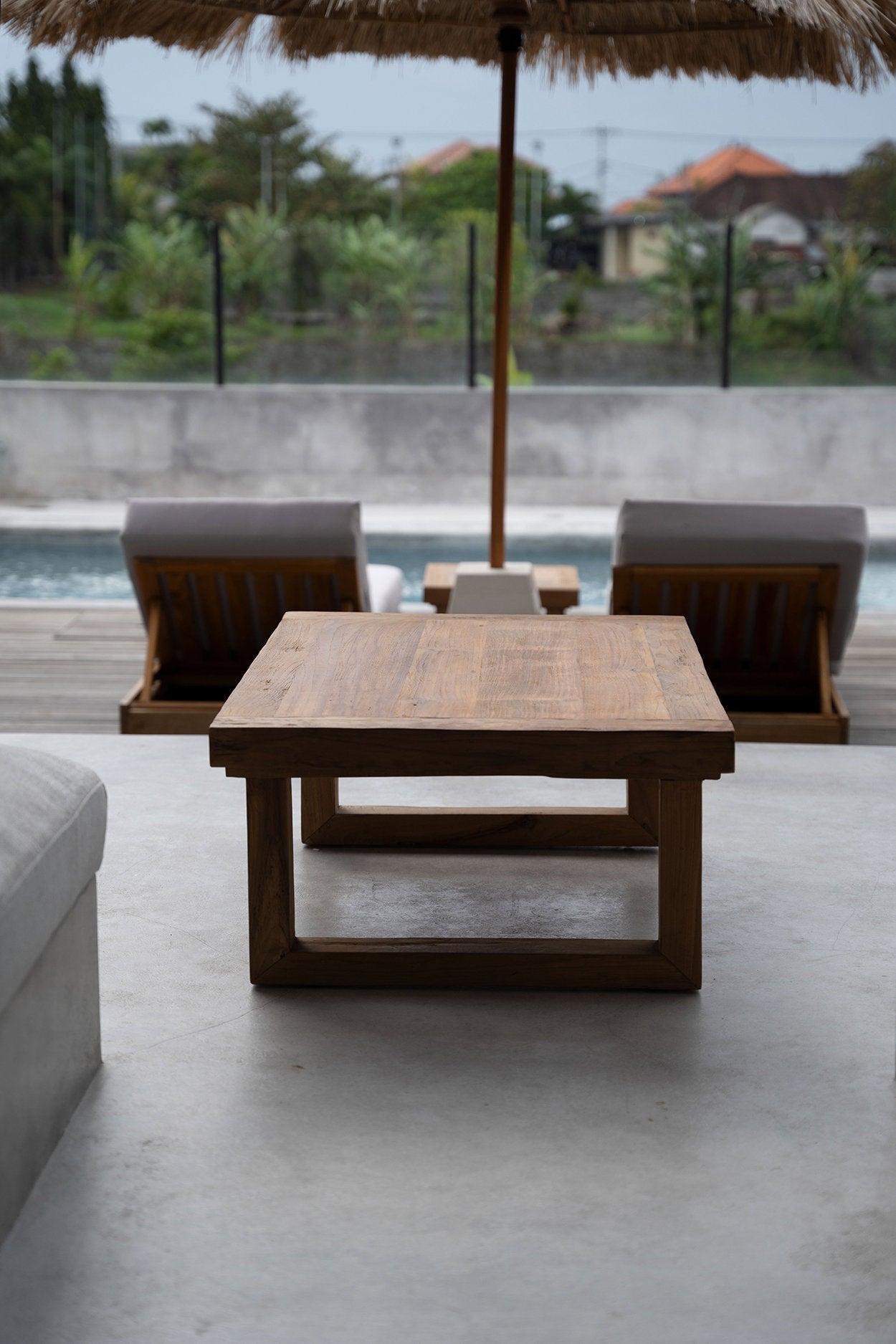 The Reclaimed Teak Coffee Table - Natural
