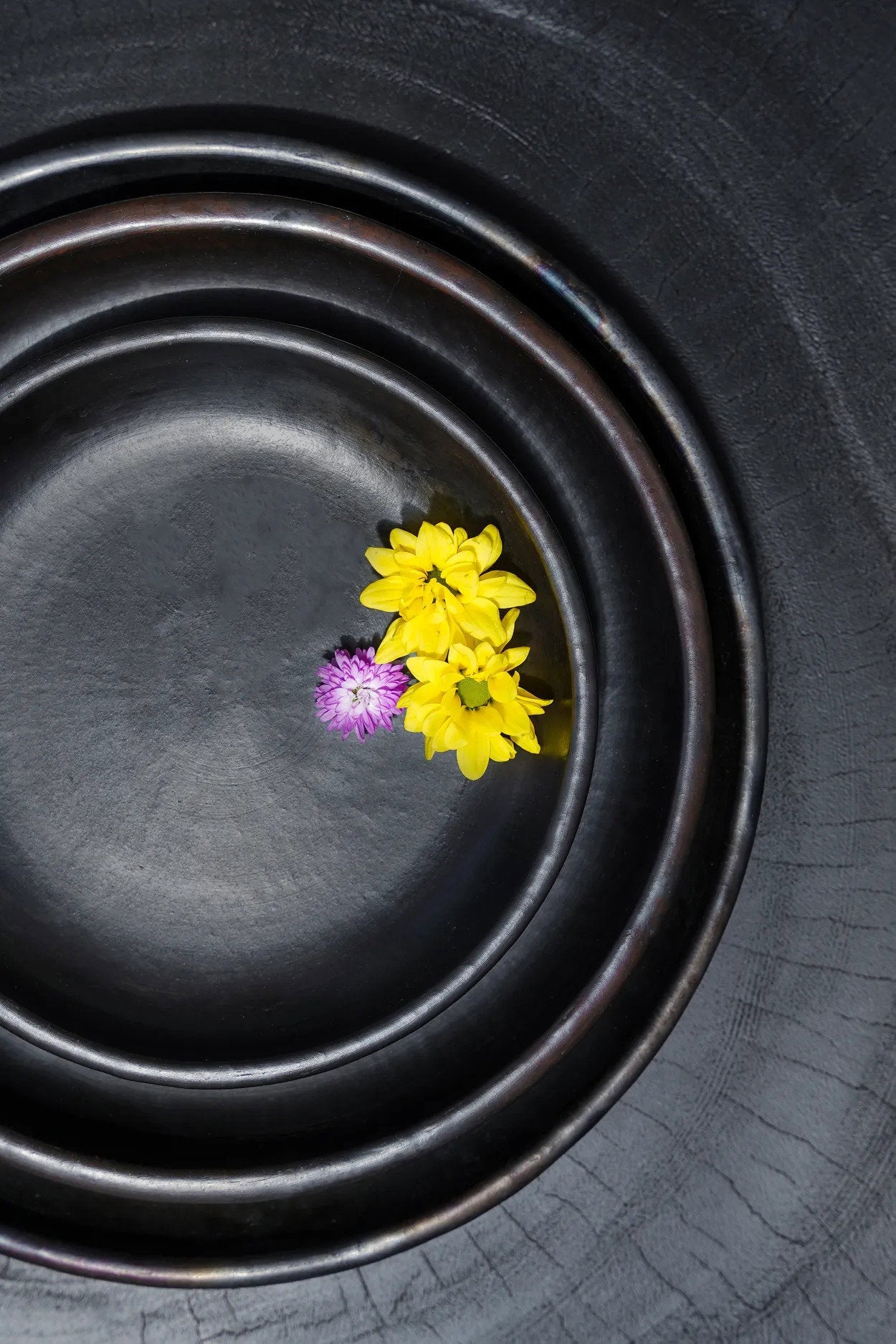 The Burned Classic Plate - Black - S