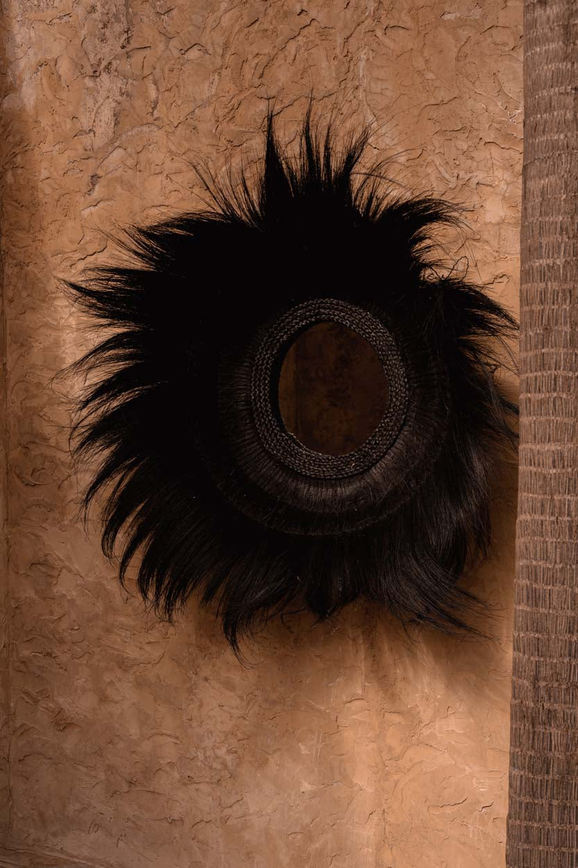 The Sunken Forest Mirror - Black