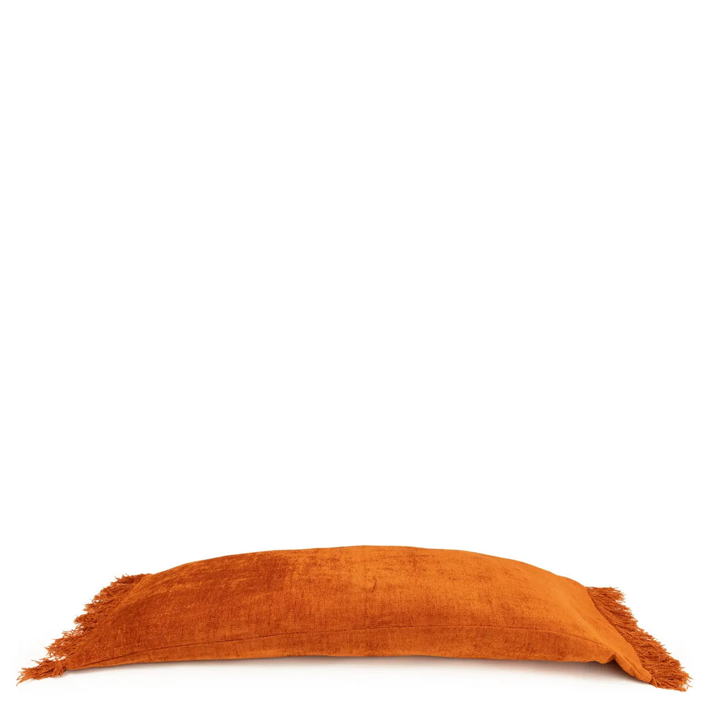 The Oh My Gee Cushion Cover - Rust Velvet - 35x100_40