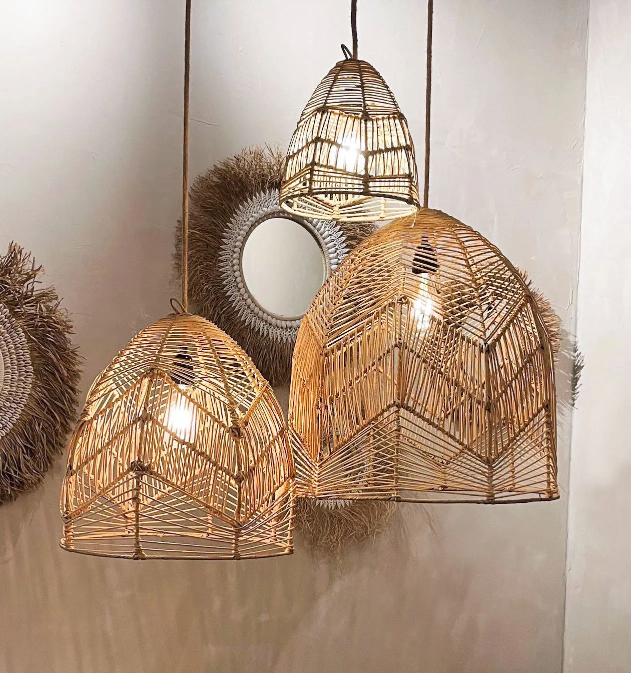 The Bala Pendant Light - Natural - S