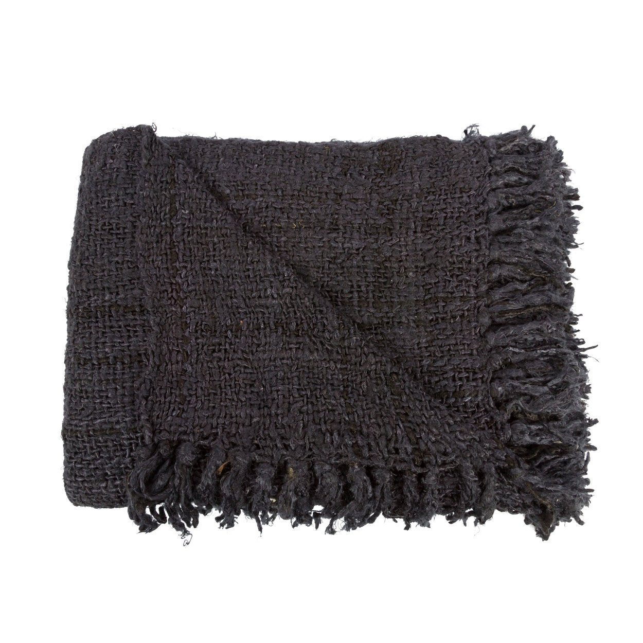 "The s'il vous Plaid - Black Navy"