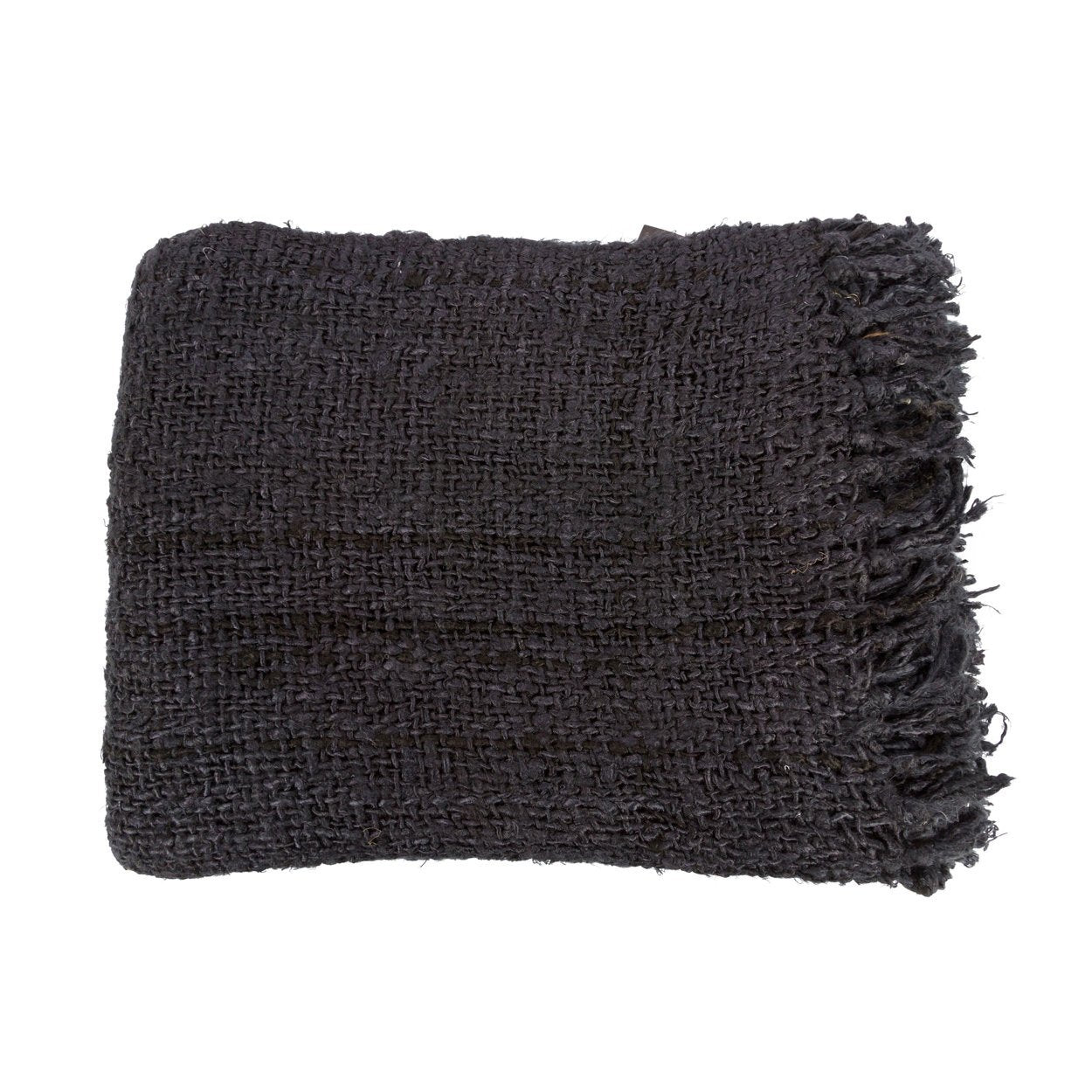 "The s'il vous Plaid - Black Navy"