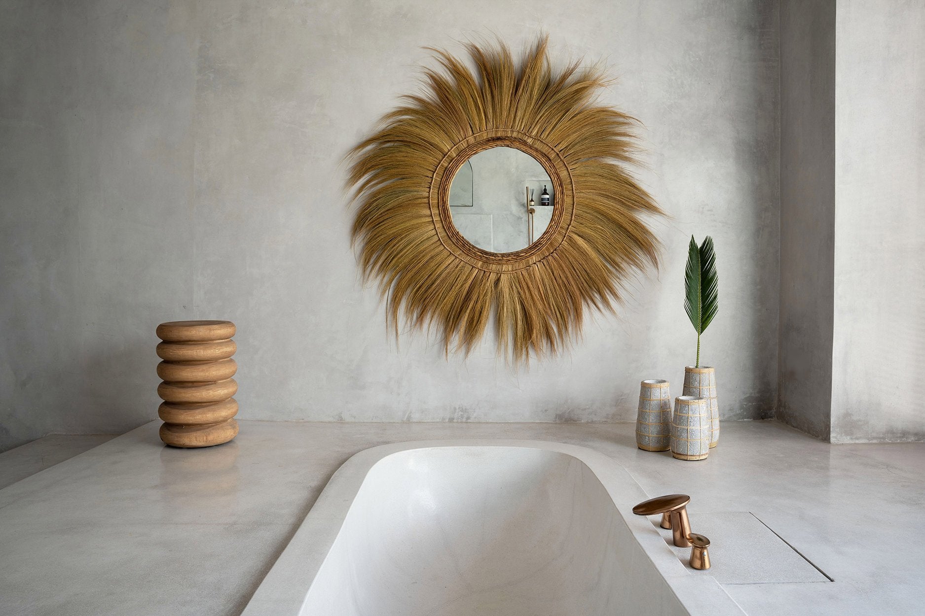 "The Umiko Stool - Natural"
