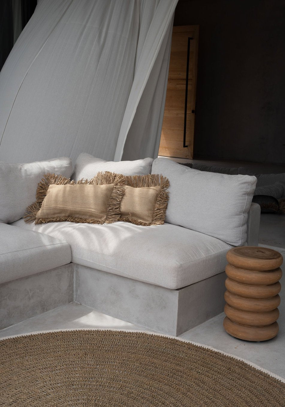 "The Umiko Stool - Natural"