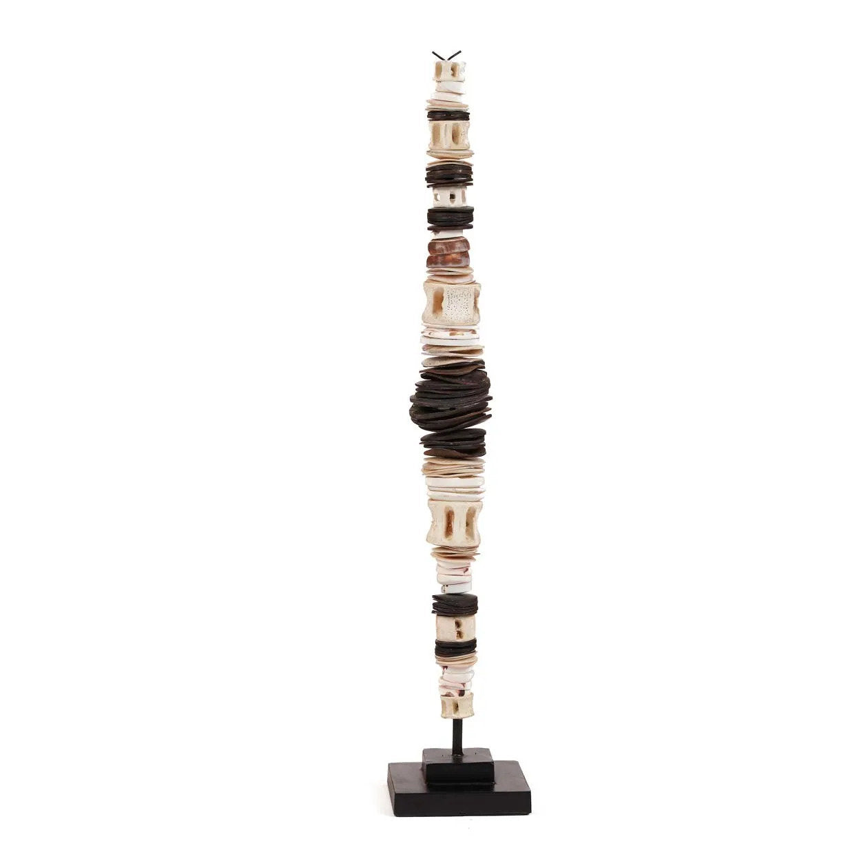 The Money Shell on Stand - Black White - L