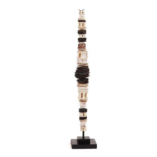 The Money Shell on Stand - Black White - L
