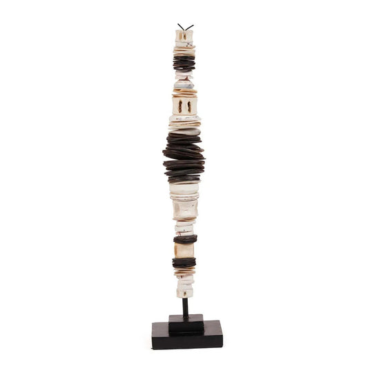 The Money Shell on Stand - Black White - M