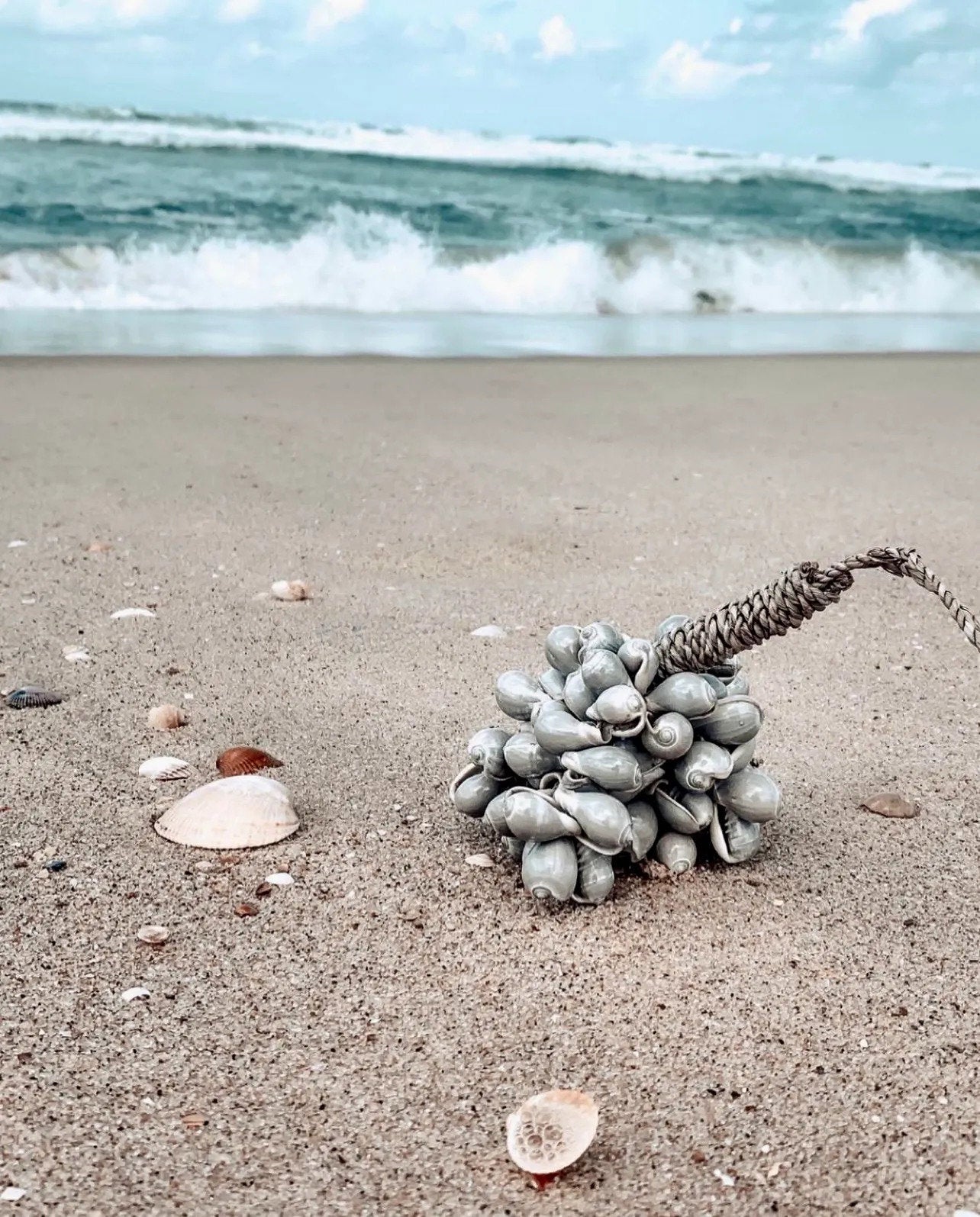 "The Grey Shell Tassel"