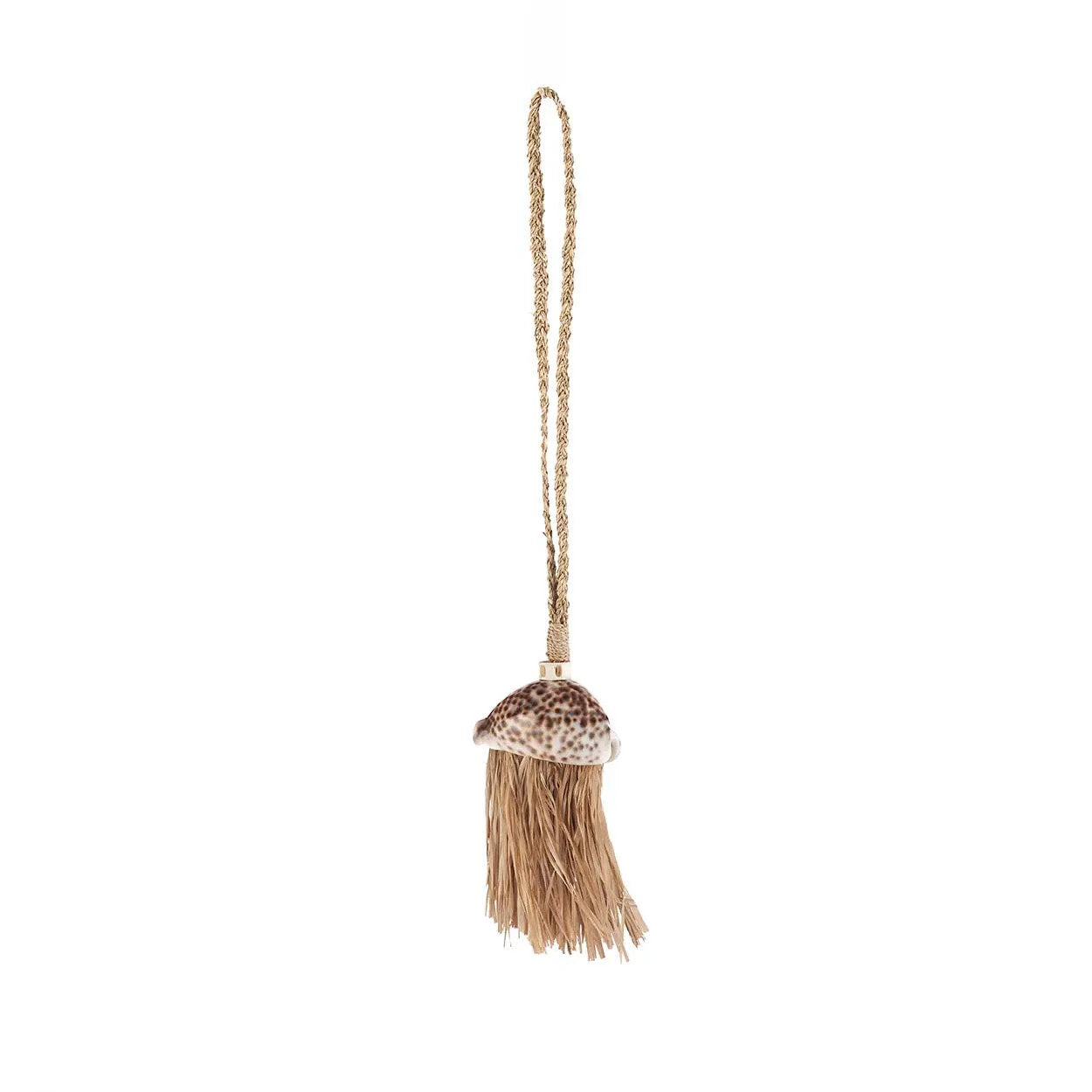 "The Raffia Lupina Tassel - Natural"