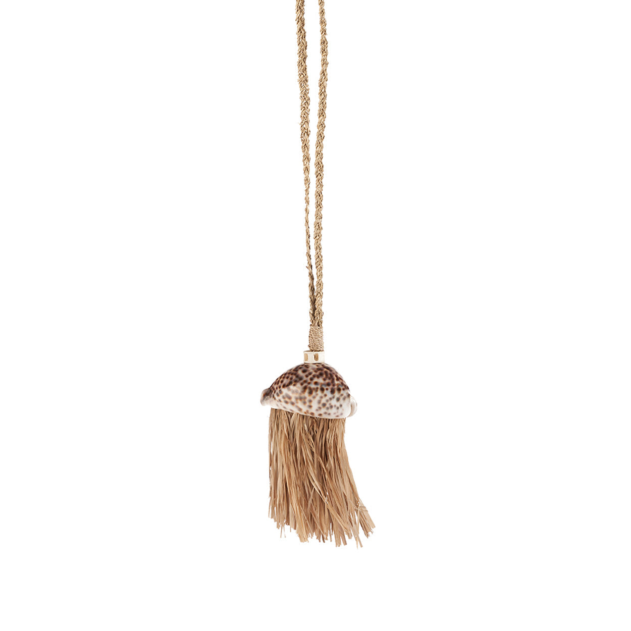 "The Raffia Lupina Tassel - Natural"