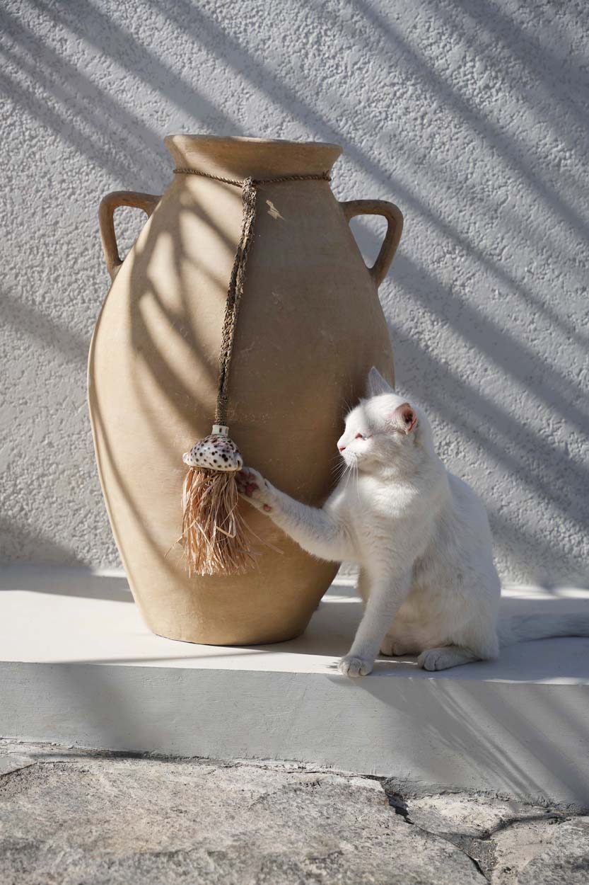 "The Raffia Lupina Tassel - Natural"