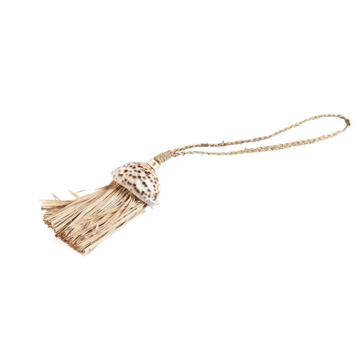 "The Raffia Lupina Tassel - Natural"