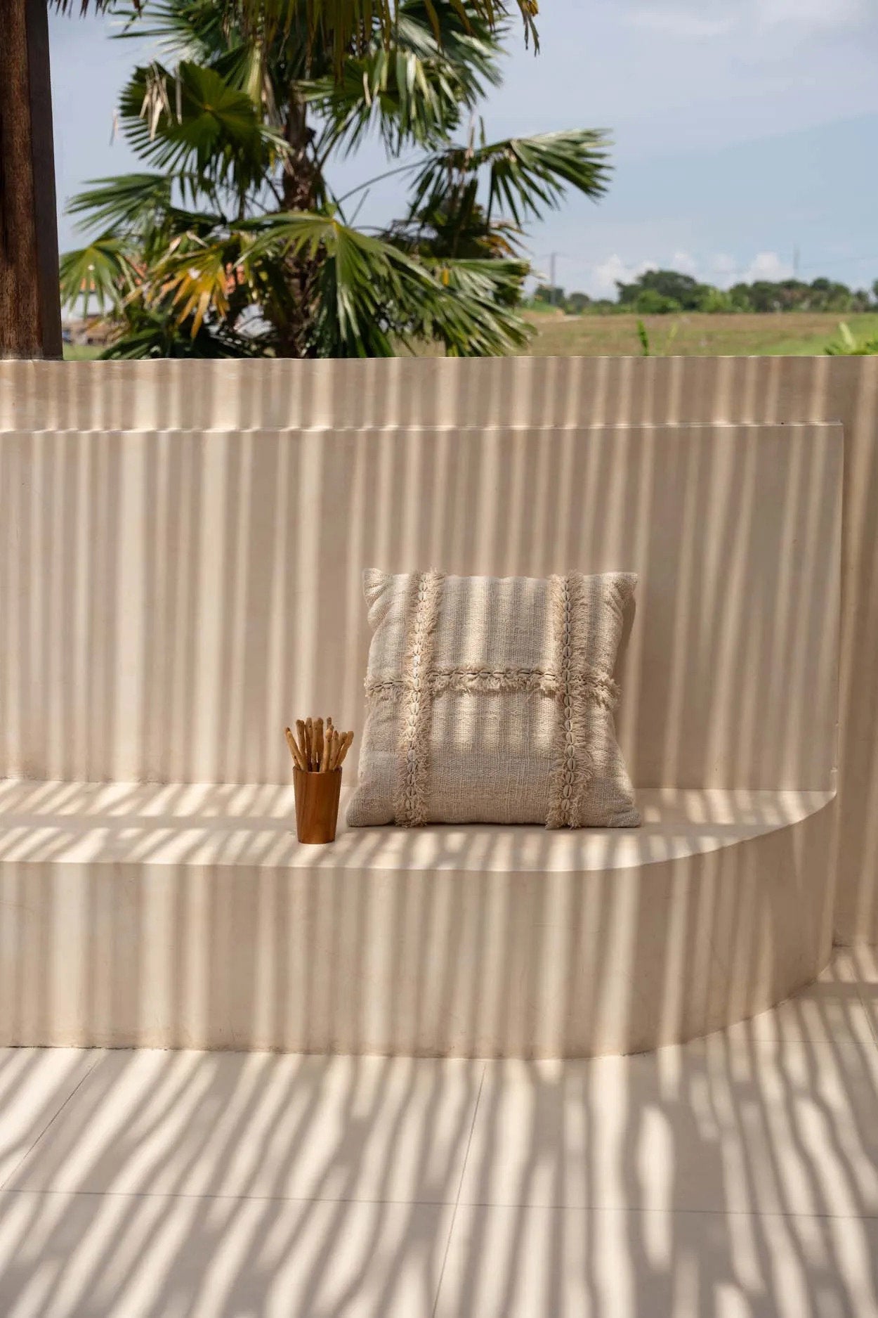 The Nomad Cushion Cover - Natural