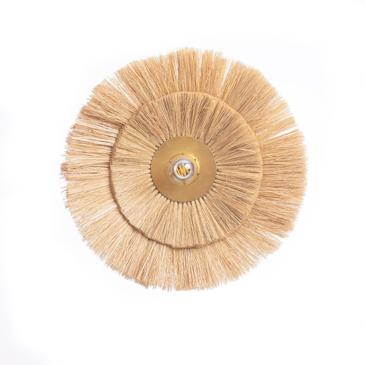 The Double Trouble Wall Lamp - Natural Gold - M