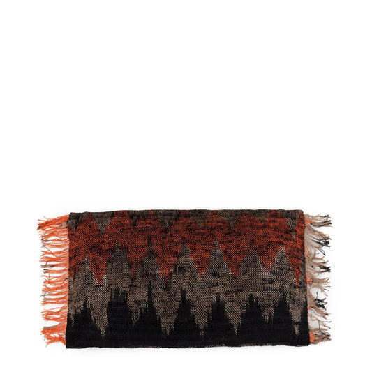 The Oh My Gee Cushion Cover - Black Orange - 30x50