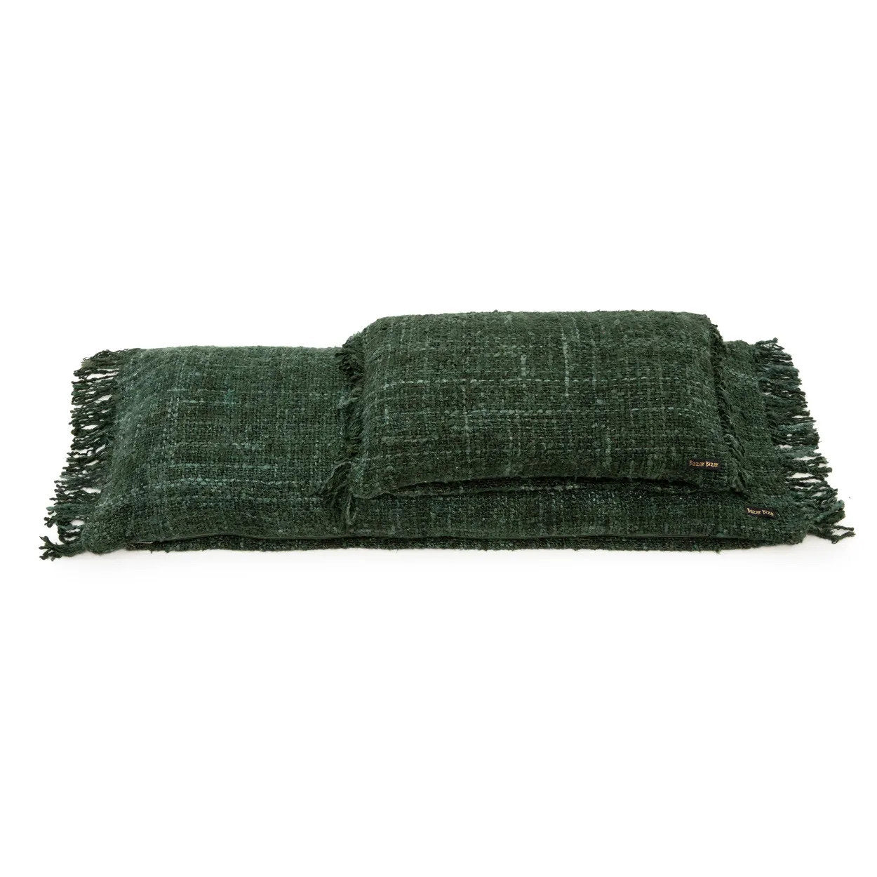 The Oh My Gee Cushion Cover - Forest Green - 30x50_40