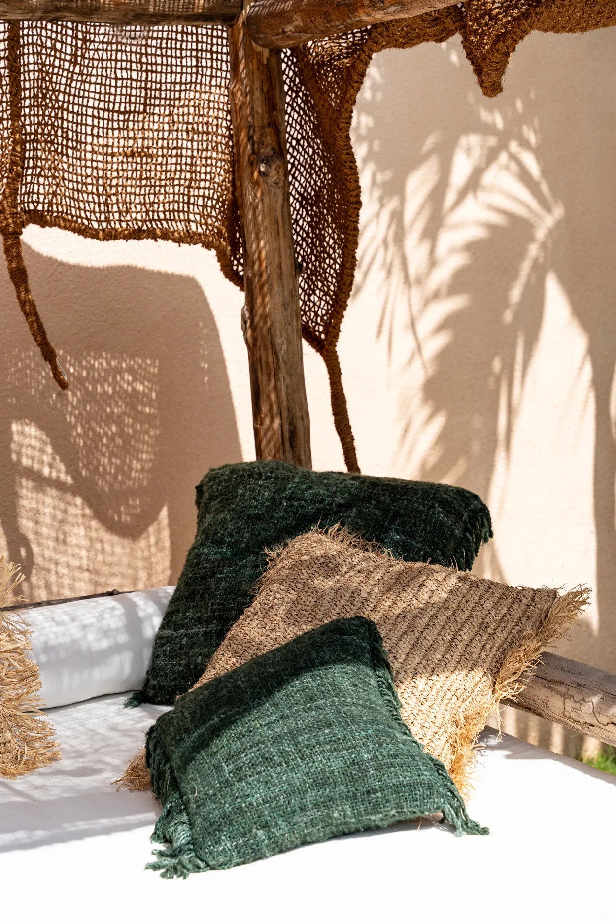 The Oh My Gee Cushion Cover - Forest Green - 60x60_40