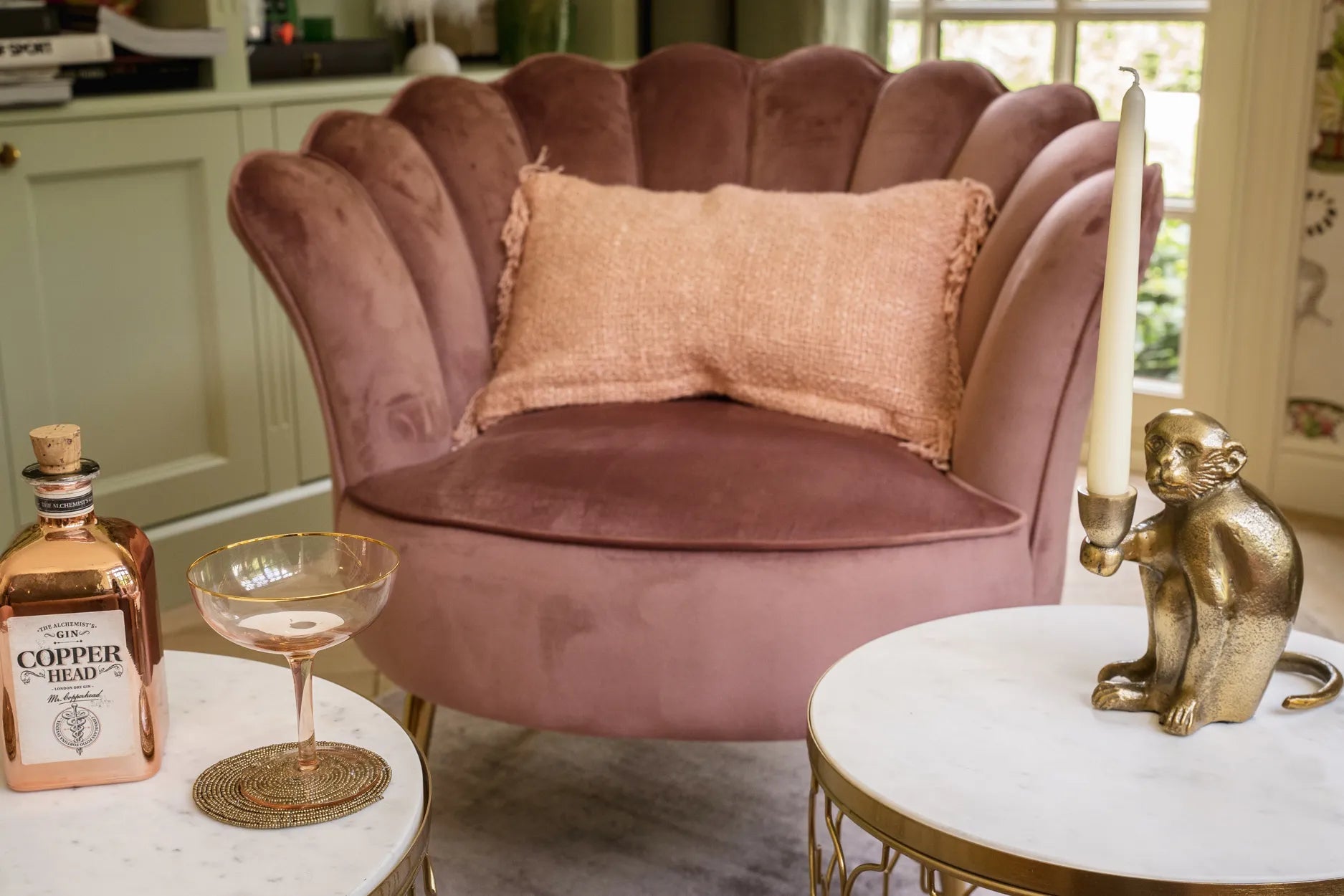 The Oh My Gee Cushion Cover - Salmon Pink - 30x50_40