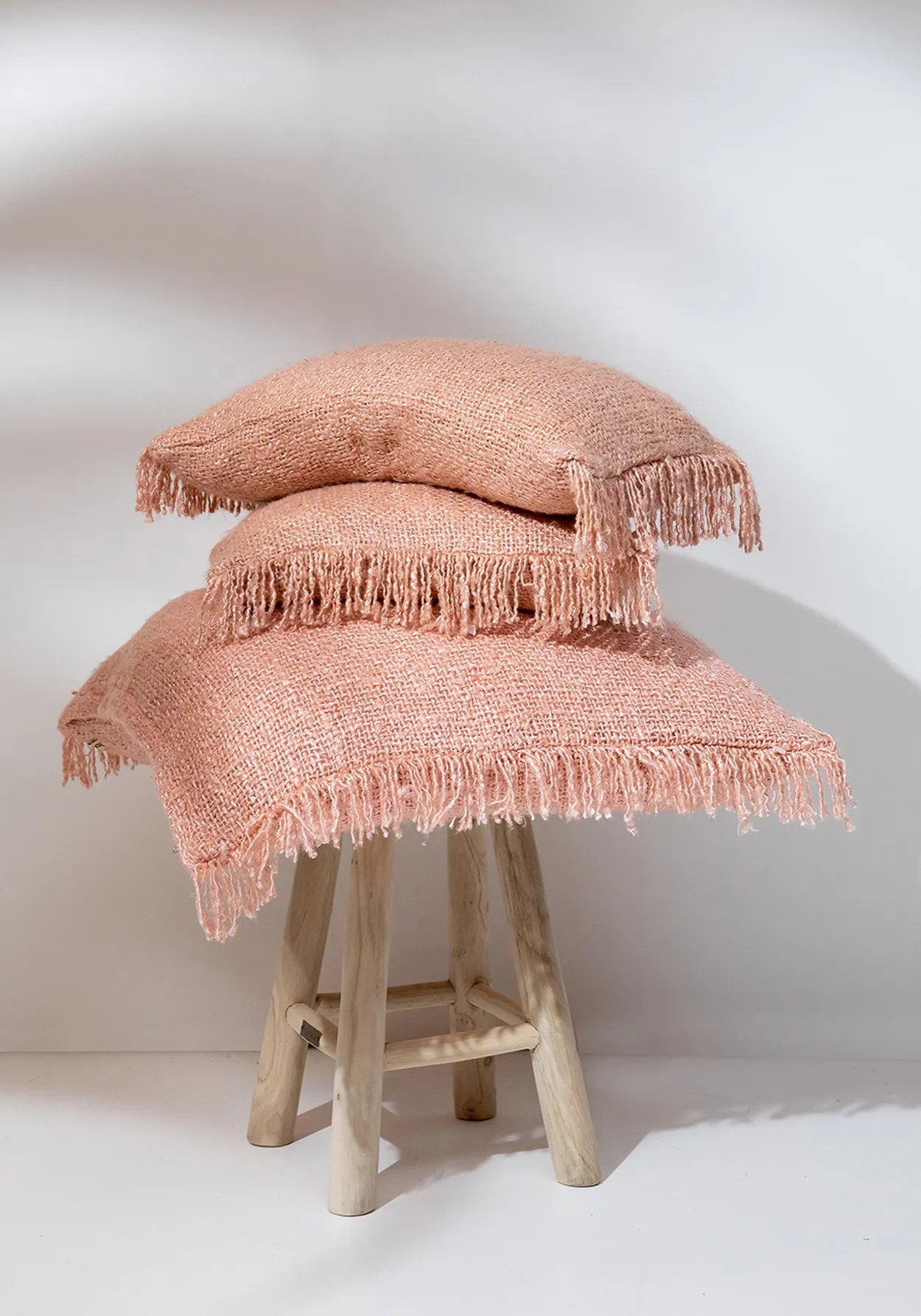 The Oh My Gee Cushion Cover - Salmon Pink - 40x40_40