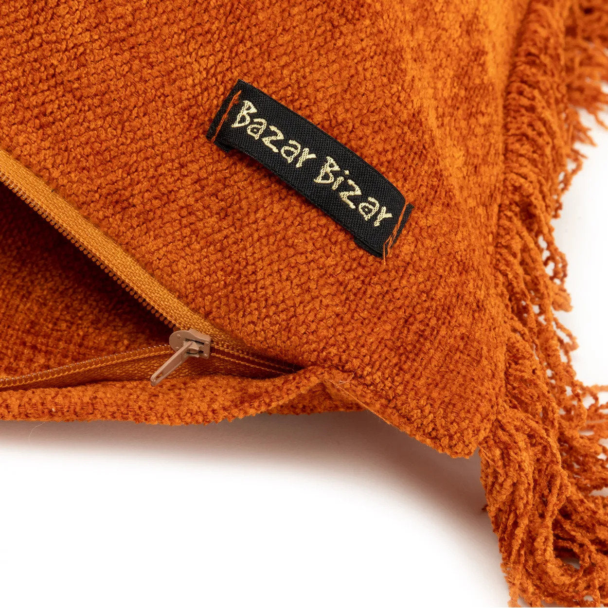 The Oh My Gee Cushion Cover - Rust Velvet - 35x100_40