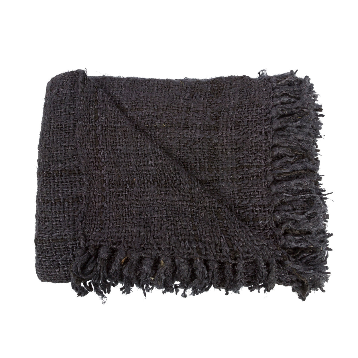 "The s'il vous Plaid - Black Navy"