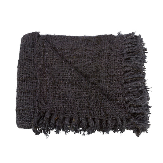 "The s'il vous Plaid - Black Navy"