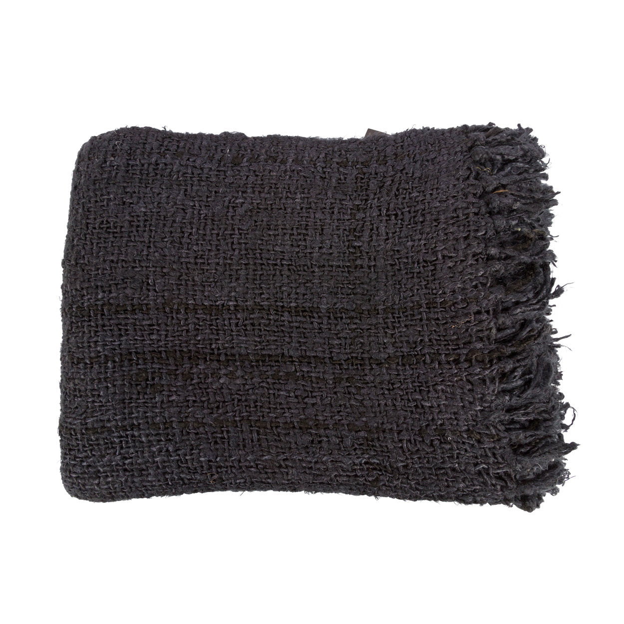 "The s'il vous Plaid - Black Navy"