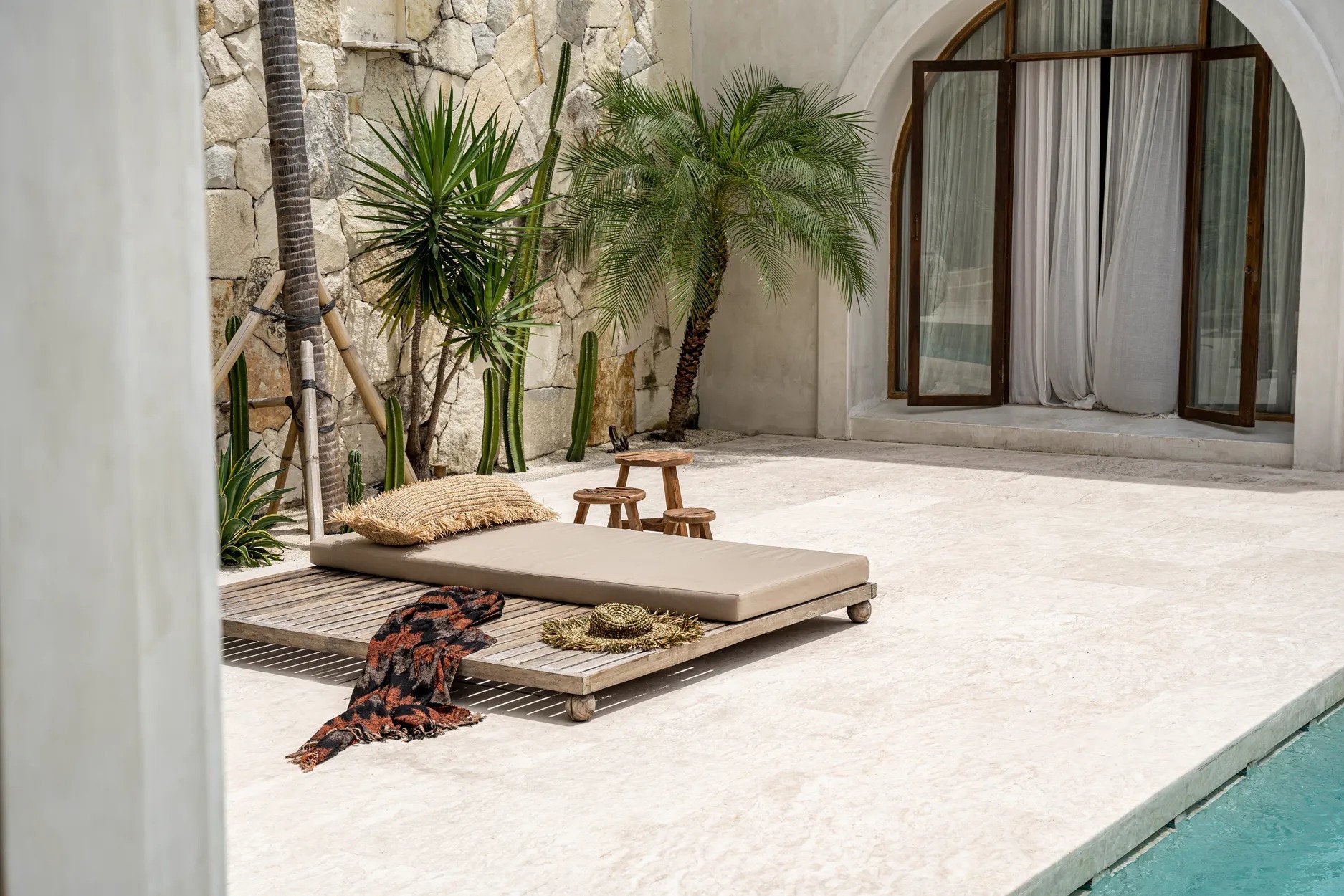 "The s'il vous Plaid - Black Orange"