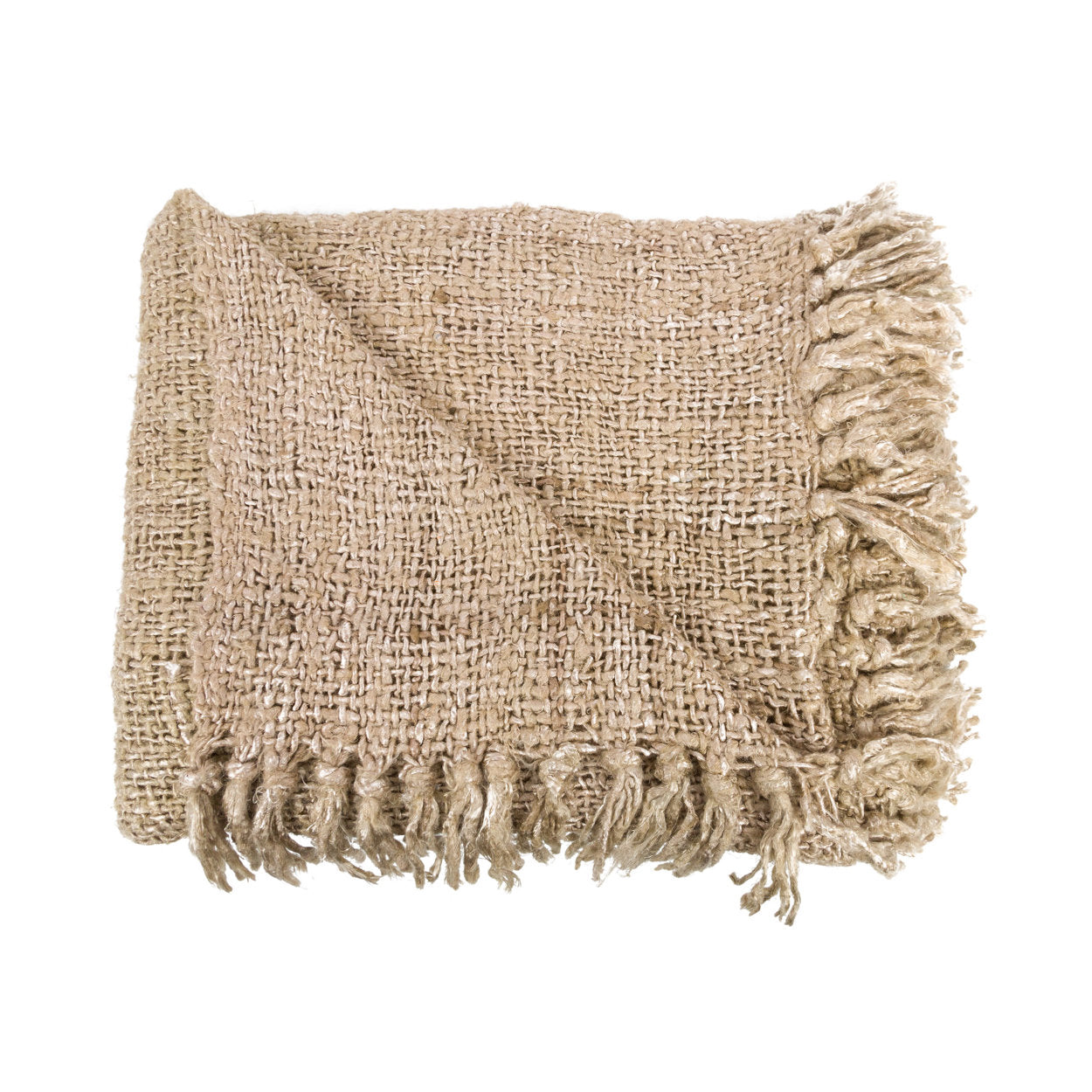 "The s'il vous Plaid - Beige" translates to "The 'if you please' Plaid - Beige"