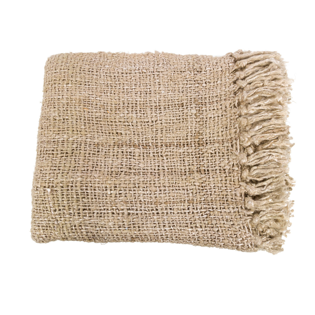 "The s'il vous Plaid - Beige" translates to "The 'if you please' Plaid - Beige"