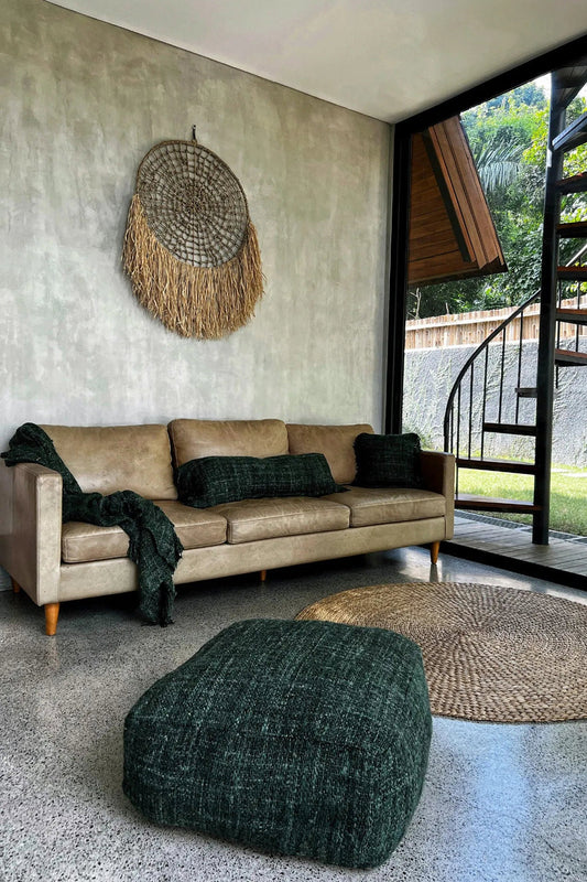 The Oh My Gee Pouffe - Forest Green_40