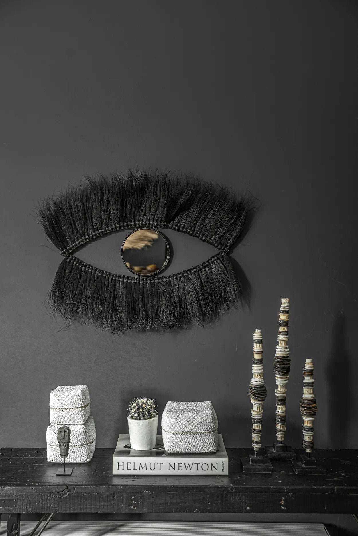 "The Black Eye Mirror - Black"