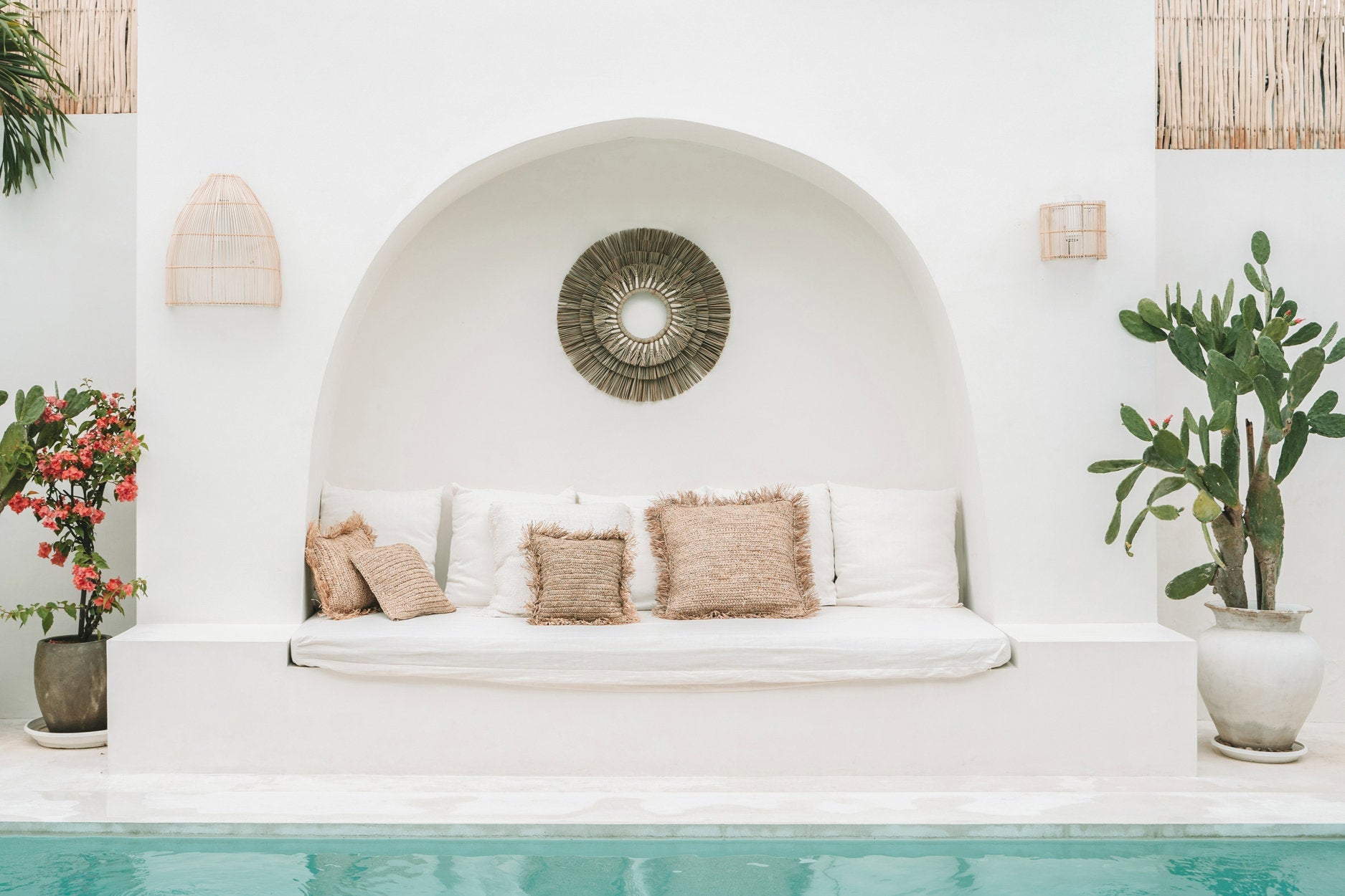 The Mengdong Wall Decor - Natural White