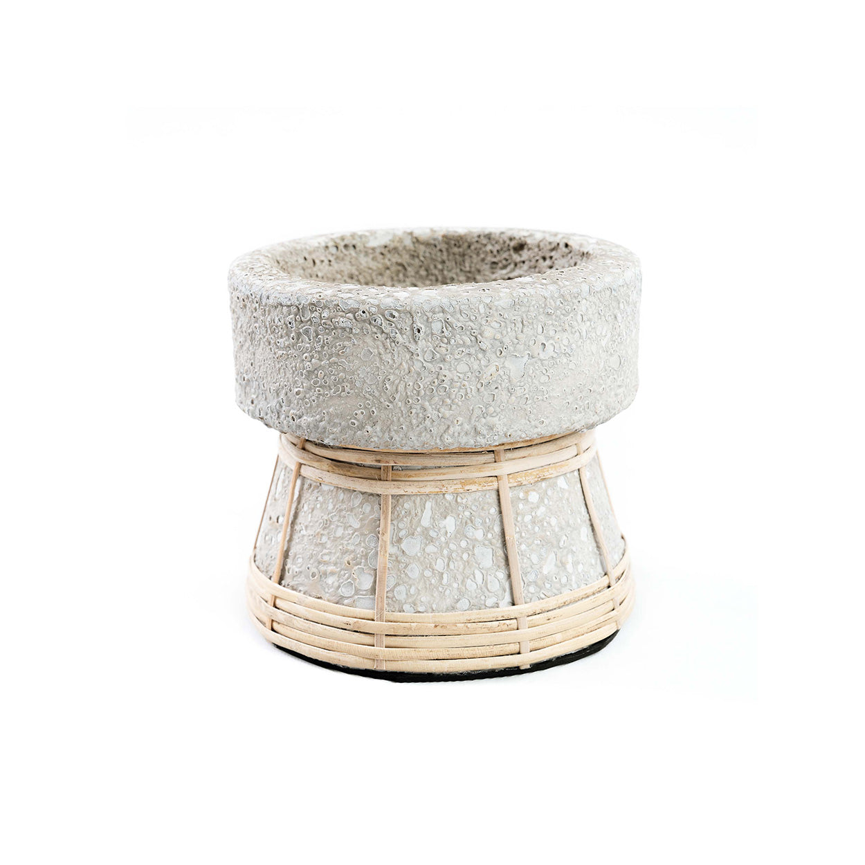 The Serene Candle Holder - Concrete Natural - S
