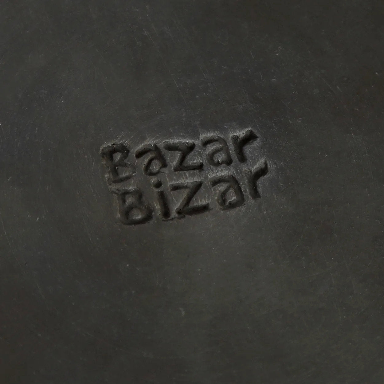 The Burned Classic Plate - Black - S