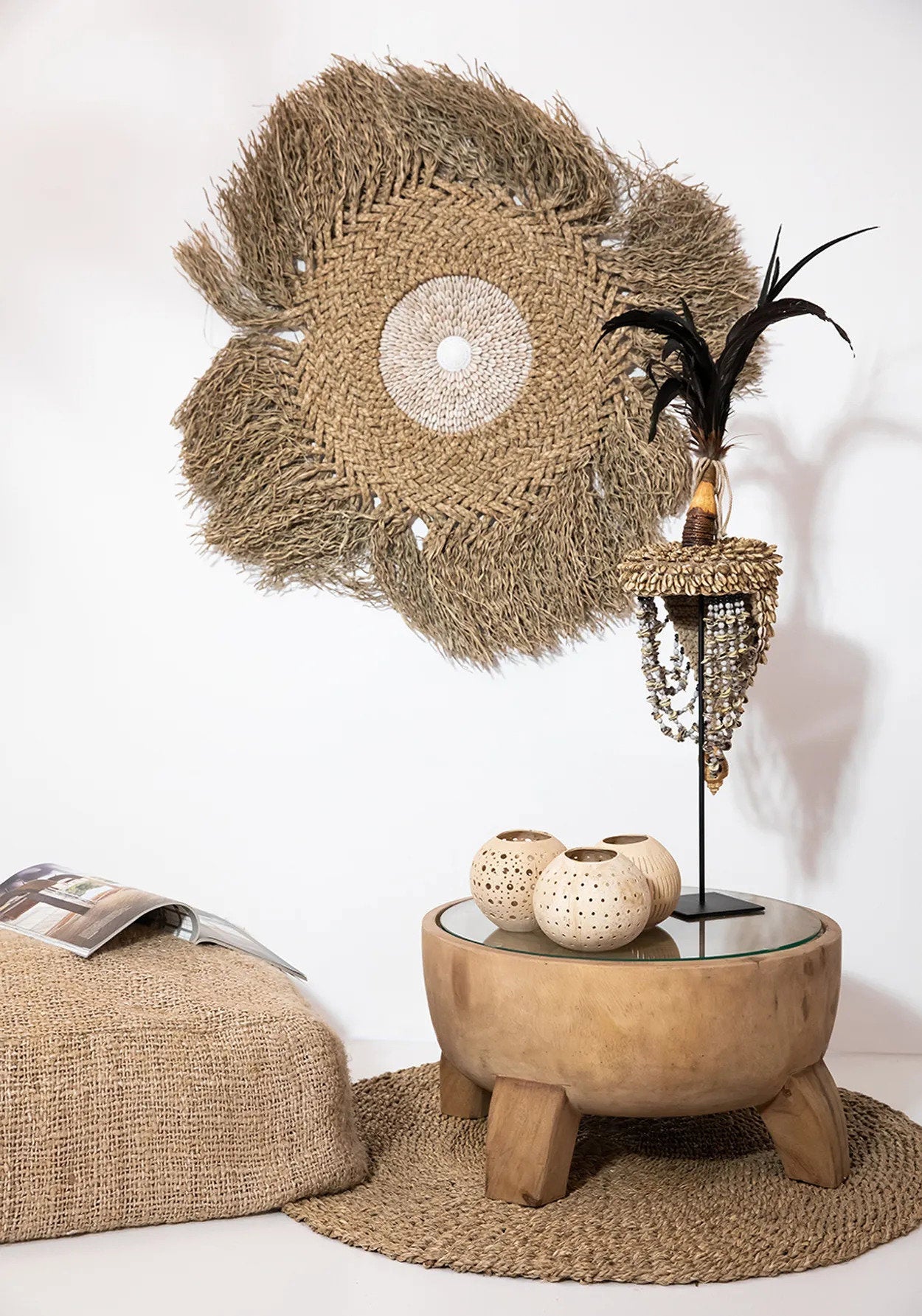 The Mekong River Carpet - Natural - 90_40